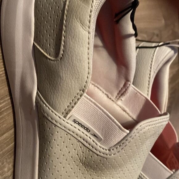 SPEEDO Perforated Casual Slip On Sneakers Gray size 10, NWT - Picture 6 of 6